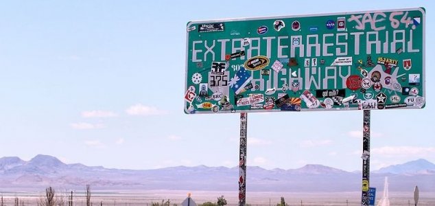 'Extraterrestrial highway' sign is taken down News-area-51-highway