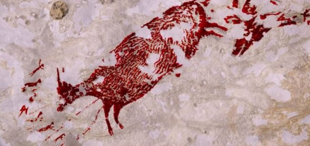 Cave painting depicts world's oldest cryptid News-cave-cryptid