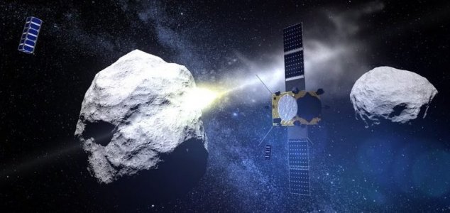 Probe to smash into an asteroid at 15,000mph News-dart-aida-hera