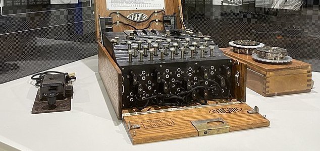 German Enigma machine found in the Baltic Sea News-enigma-machine
