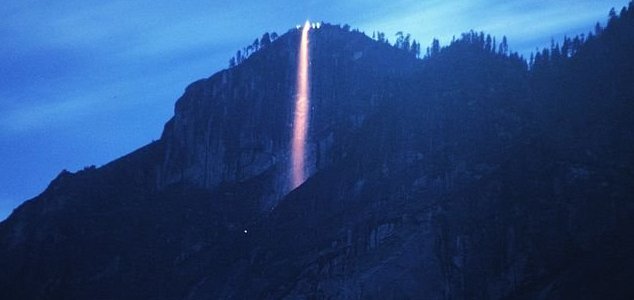 Rare Yosemite 'firefall' stuns park visitors News-firefall