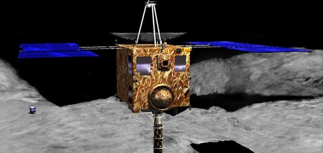 Hayabusa2 probe touches down on asteroid News-hayabusa