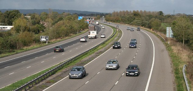 Ghosts and UFOs abound on the M5 motorway News-m5-motorway