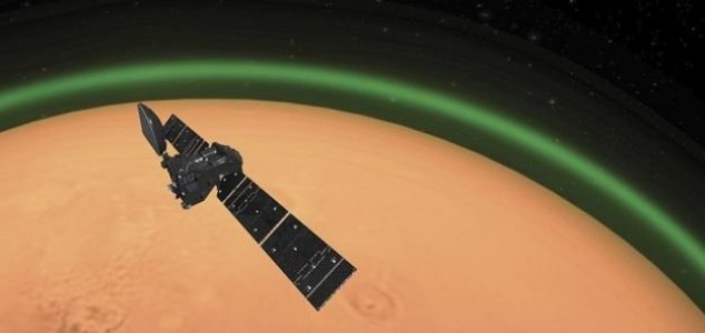 Green glow detected on Mars for the first time News-mars-green