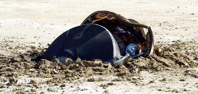 RÃ©sultat de recherche d'images pour "NASA Image Shows 'Flying Saucer Crash' In Utah Desert"