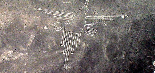 Nazca bird geoglyphs depict 'exotic' species News-nazca-humming