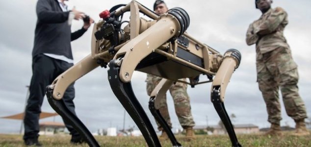 US Air Force base is guarded by robotic dogs News-robot-dog-base