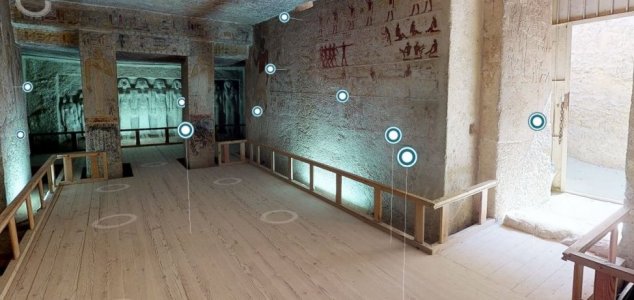 Virtual tour offers trip inside Egyptian tomb News-tombtour