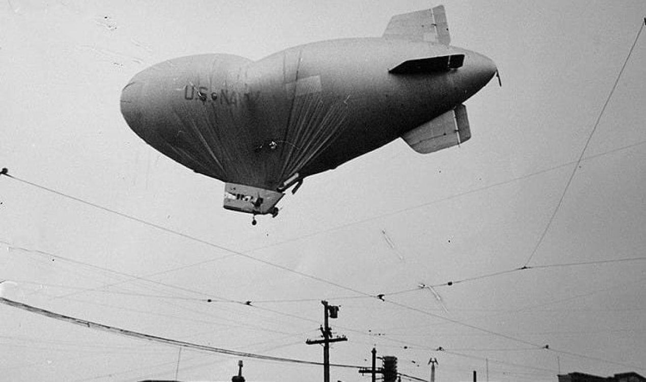 The case of the 1942 'ghost blimp' L-8 still remains a mystery 80 years on News-hq-blimp-l8