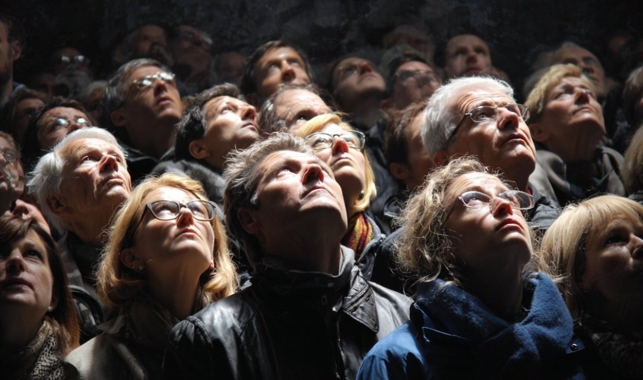 Look up
