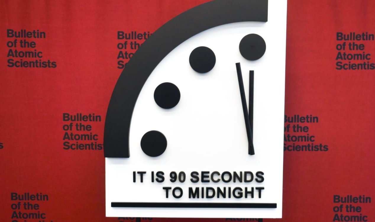 The 2024 Doomsday clock.