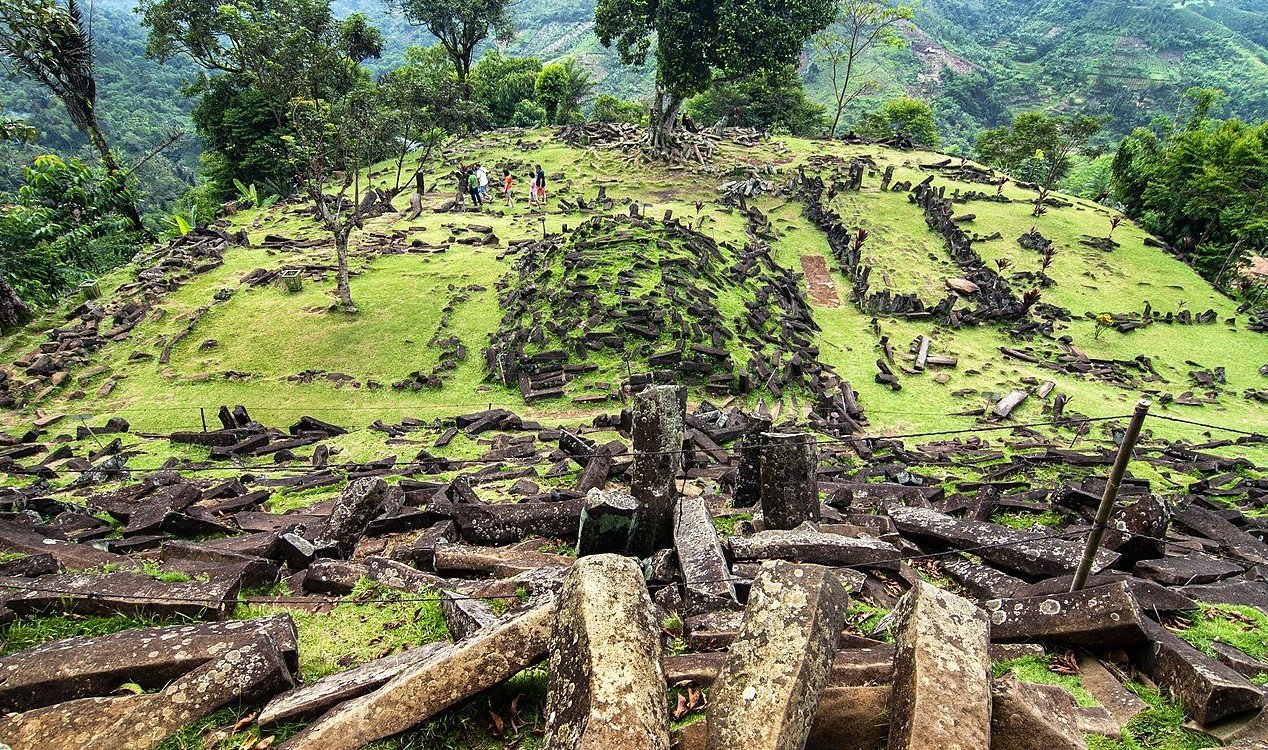 Gunung Padang in Indonesia.