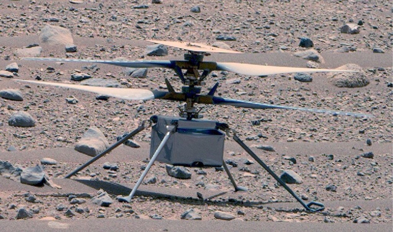 Ingenuity Mars helicopter.