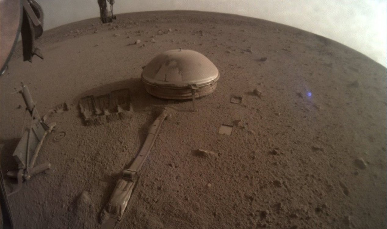 Final image taken by NASA's InSight lander.