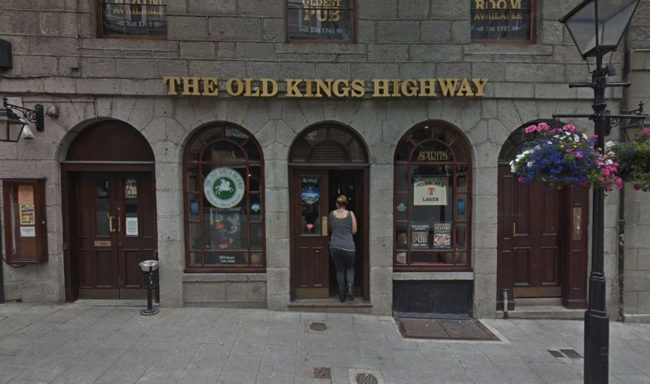 The Old Kings Highway in Aberdeen