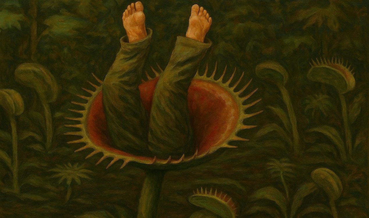 Man-eating plant.