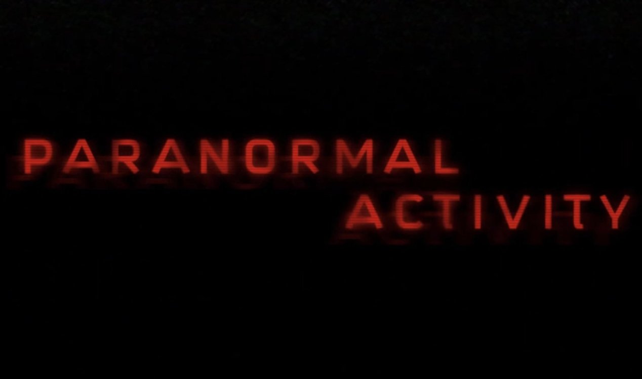 Paranormal Activity logo.