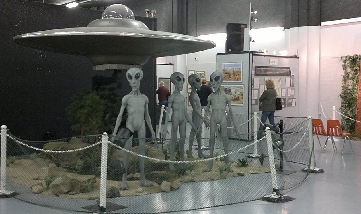 The International UFO Museum and Research Center in Roswell, New Mexico