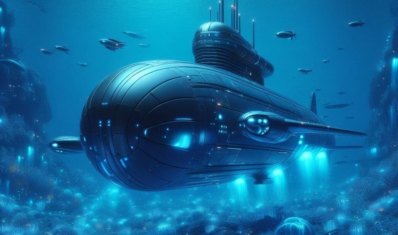 Supersonic submarine.