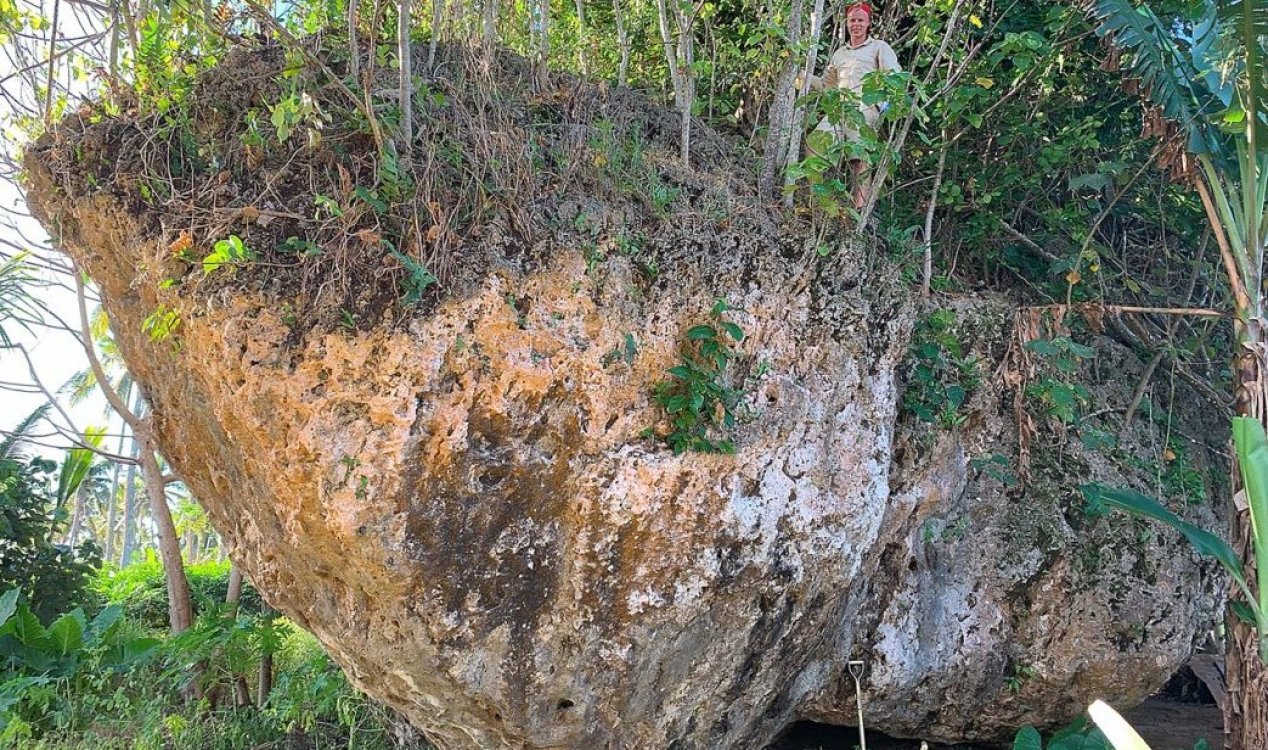 Giant boulder