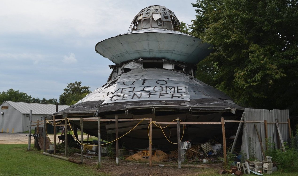 UFO Welcome Center.