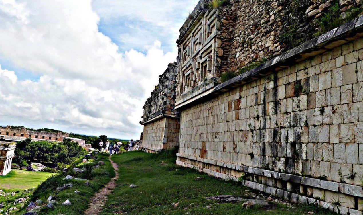 The ruins of Uxmal, Mexico.