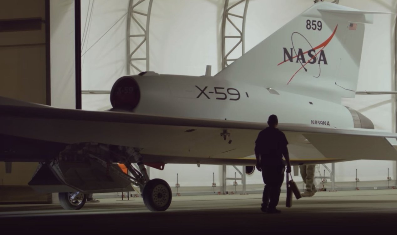 NASA reveals the X-59.