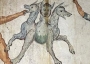 A fresco depicting Cerberus found in a tomb in Italy.