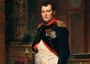 Portrait of Napoleon Bonaparte.