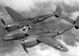 P-38 Lightning fighter plane.