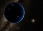 An extrasolar planet orbiting a distant star.