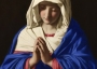 Painting of the Virgin Mary in prayer.