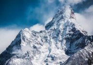 Ama Dablam in the Himalayas.